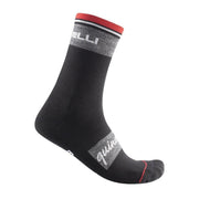 sosete castelli quindici soft merino negru s m 36 39