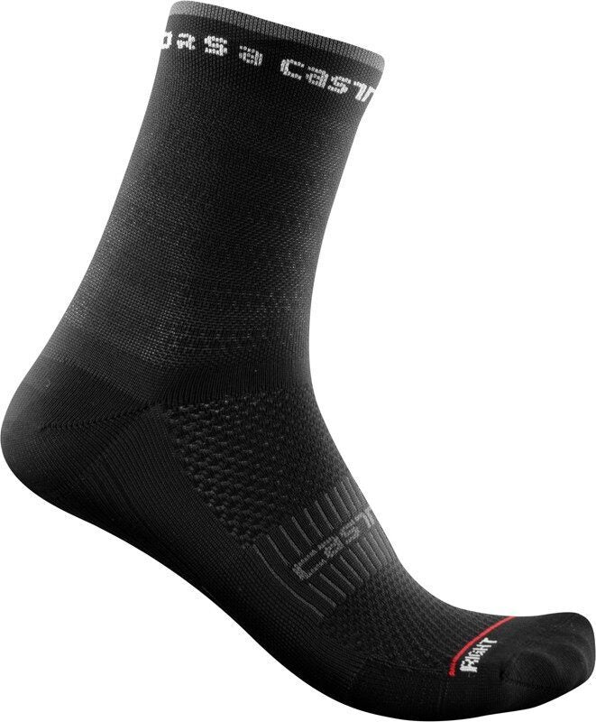 sosete castelli rosso corsa w11 negre s m