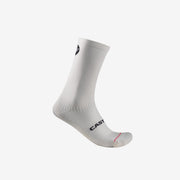 Sosete Castelli Scorpione Logo 20 Thermo, Alb