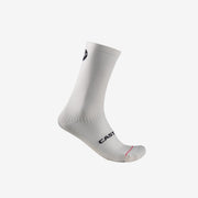 Sosete Castelli Scorpione Logo 20 Thermo, Alb, S/M