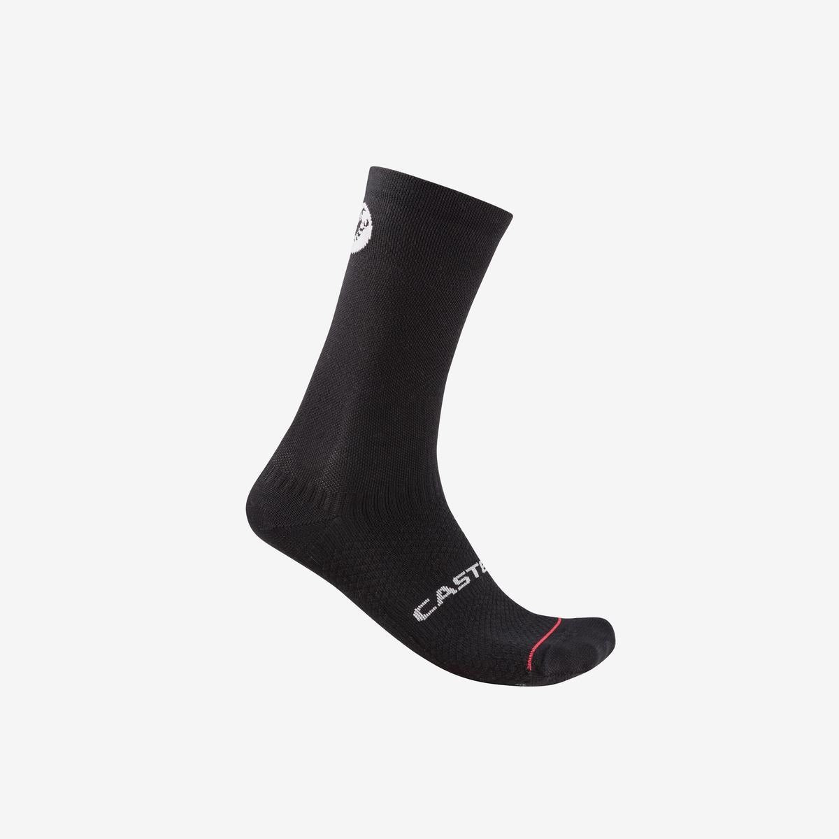 Sosete Castelli Scorpione Logo 20 Thermo, Negru