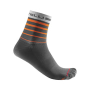sosete castelli speed strada 12 antracit portocaliu alb l xl 40 43