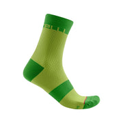 sosete castelli velocissima 12 de dama galben fluo verde s m 35 38