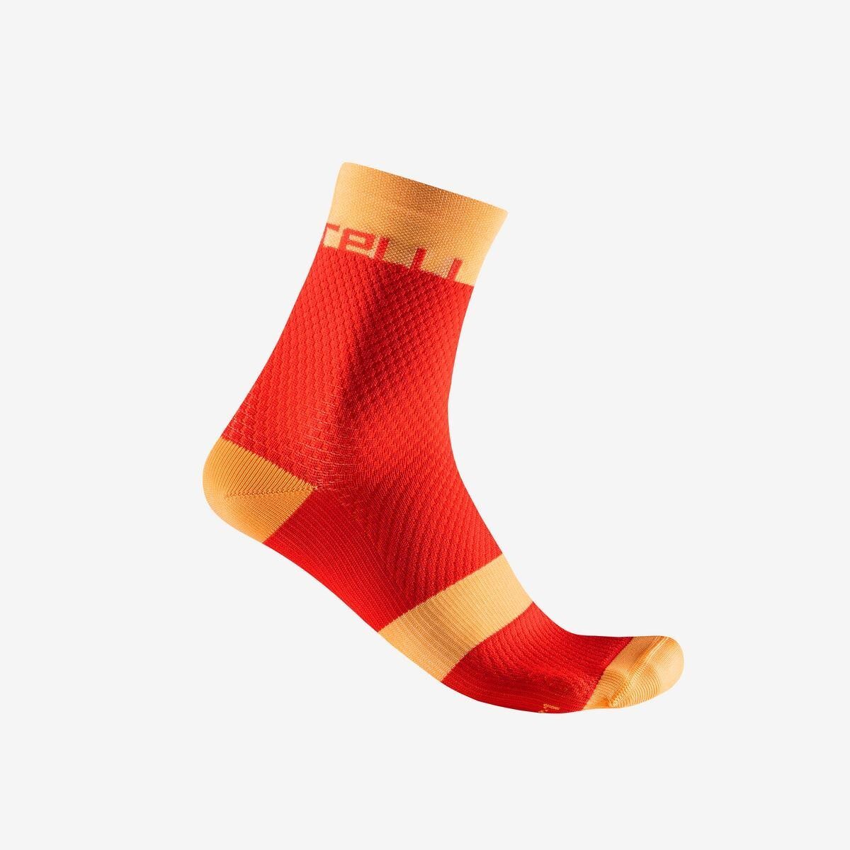sosete castelli velocissima 12 de dama rosu portocaliu l xl 39 41