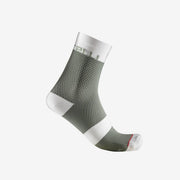 Sosete Castelli Velocissima 12 de dama Vernil/Alb