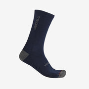 Sosete Castelli Venti Soft Merino Albastru Belgian L/XL 40-43