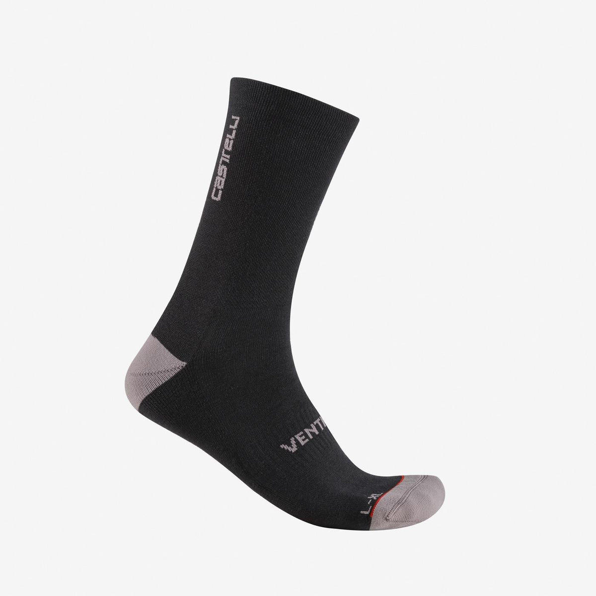 Sosete Castelli Venti Soft Merino Negre