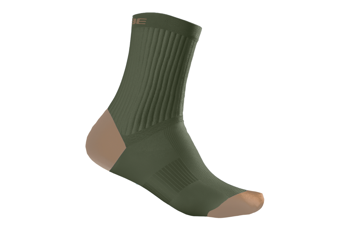Sosete CUBE High Cut MTB TM Reed Green