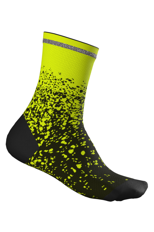Sosete CUBE High Cut Safety Yellow