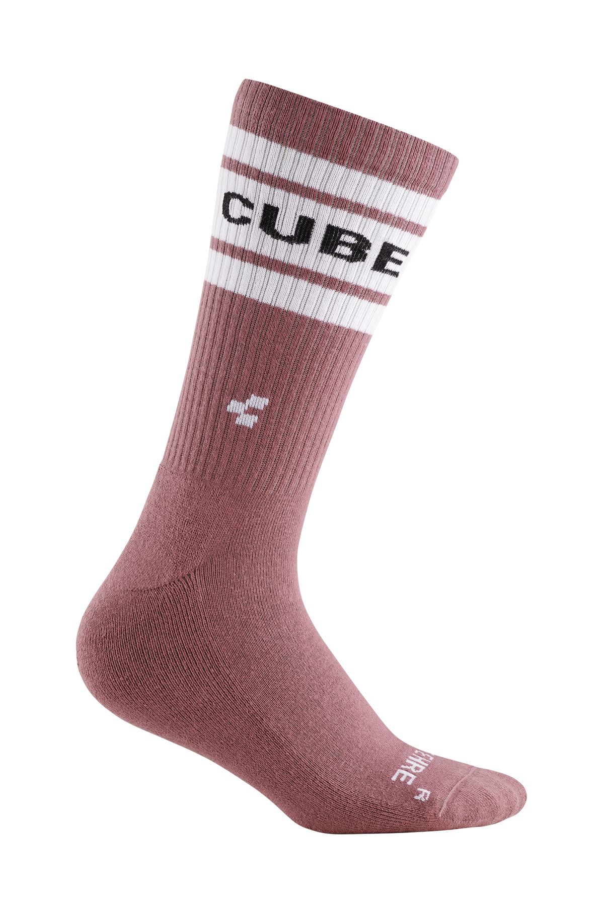 Sosete CUBE Socks After Race High Cut Light Red