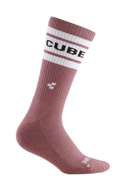 Sosete CUBE Socks After Race High Cut Light Red