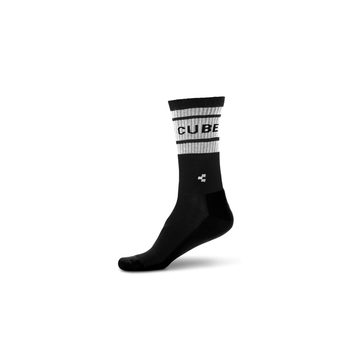 Sosete CUBE Socks After Race High Cut Negru Alb