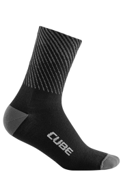 Sosete CUBE Socks High Cut BE Warm Black N Grey
