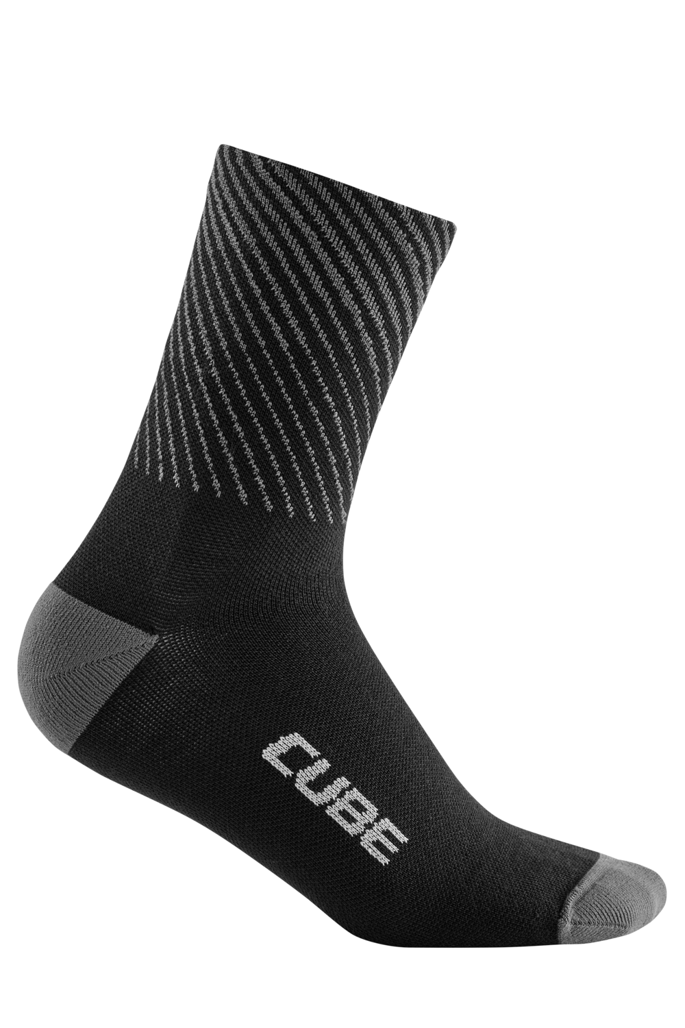 Sosete CUBE Socks High Cut BE Warm Black N Grey