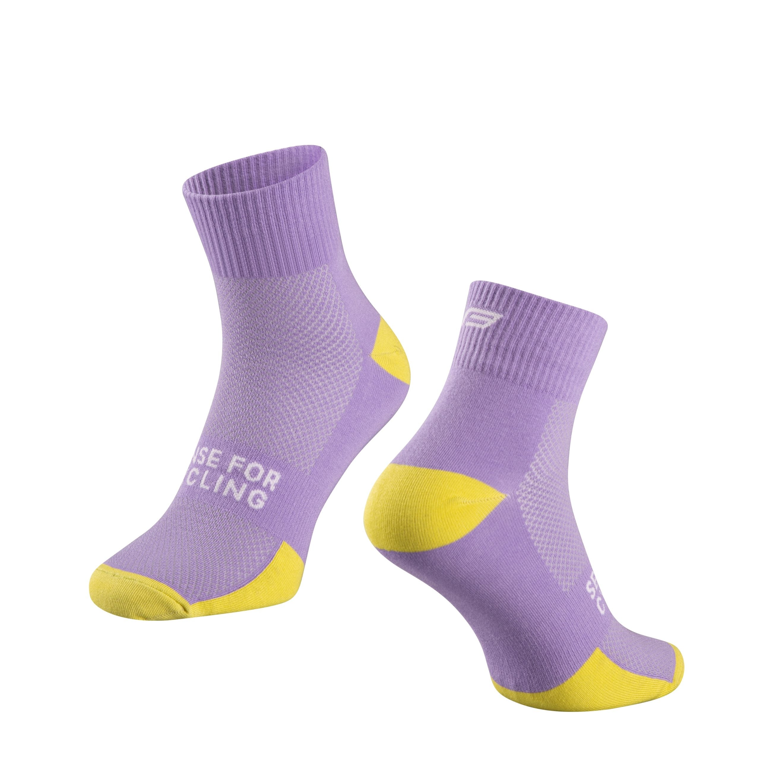Sosete Force EDGE, violet-fluo L-XL/42-46