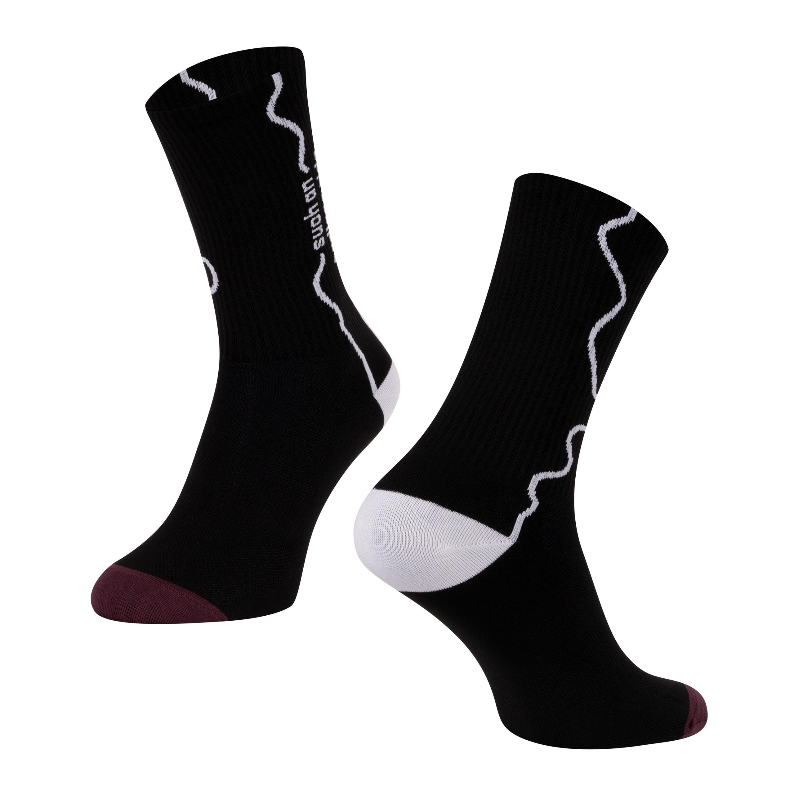 Sosete Force ENDLESS, negru L-XL/42-46