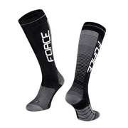 sosete force f compress negru gri xxl 48 50