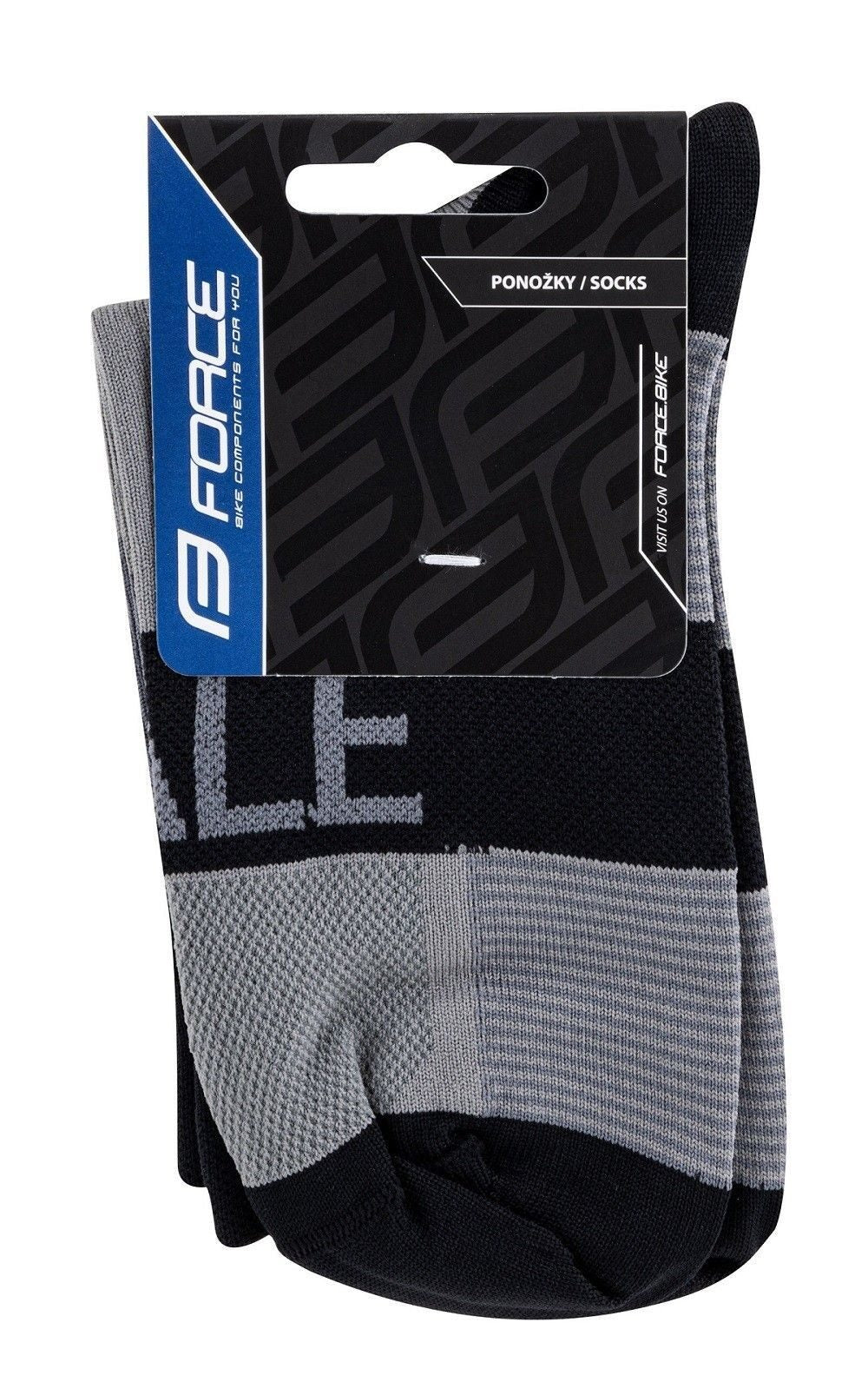sosete force hale negru gri l xl 42 47