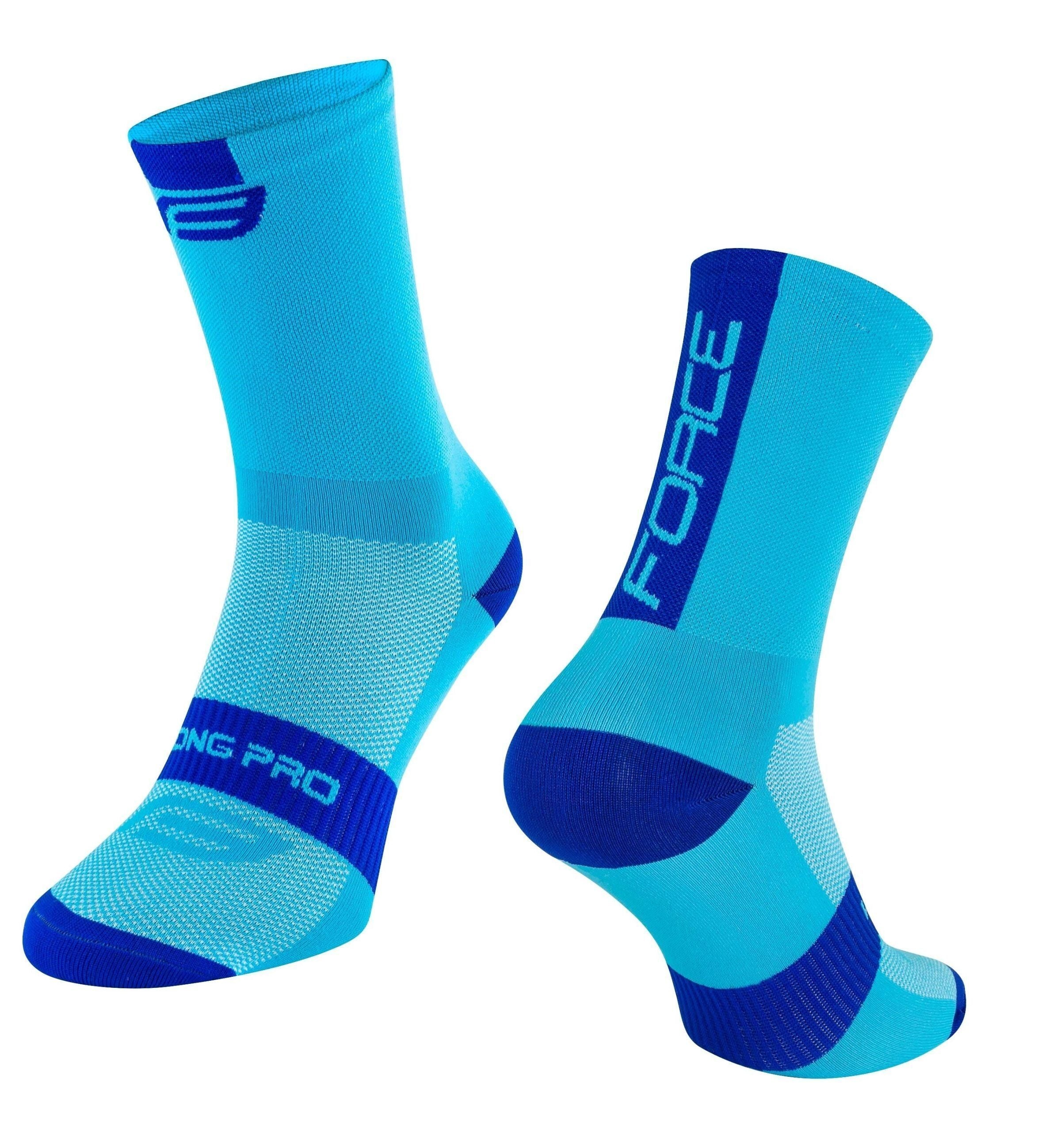 sosete force long pro blue l xl 42 46 scaled