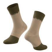 Sosete Force MOVE, maro-verde L-XL/42-46