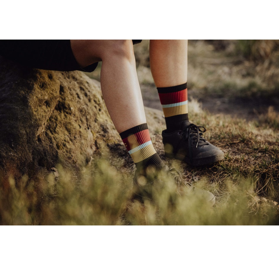 Sosete Force Stripe long negre L-XL (42-46)
