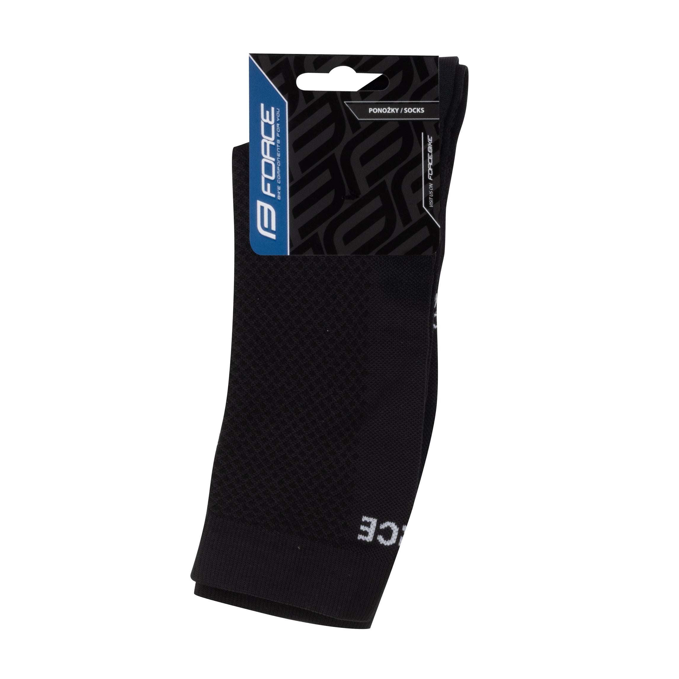 Sosete Force VERDONE, negru S-M / 38-42