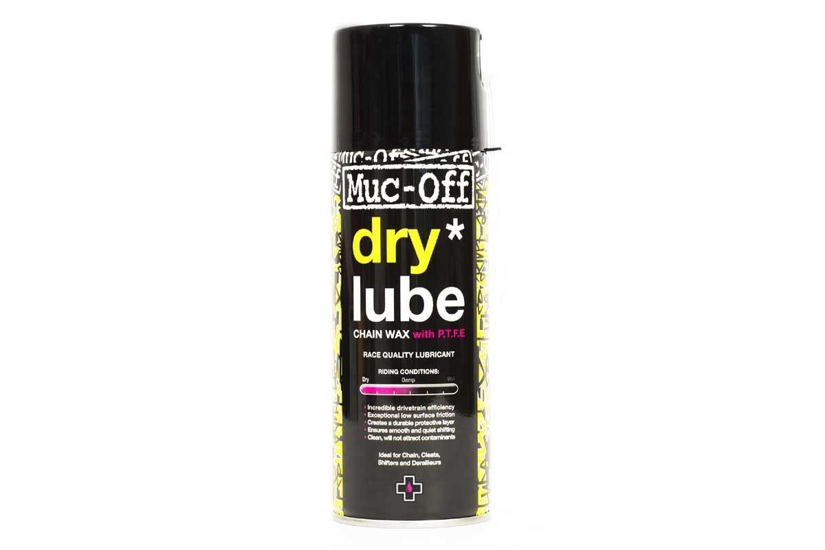 spray muc off dry ptfe chain lube aerosol 400ml
