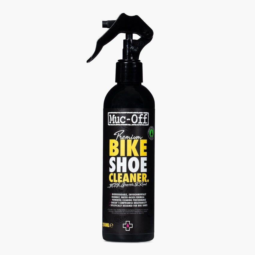 spray muc off premium bike shoe cleaner 250ml
