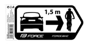 Sticker Force Safety pentru masina 184 x 84 mm, negru