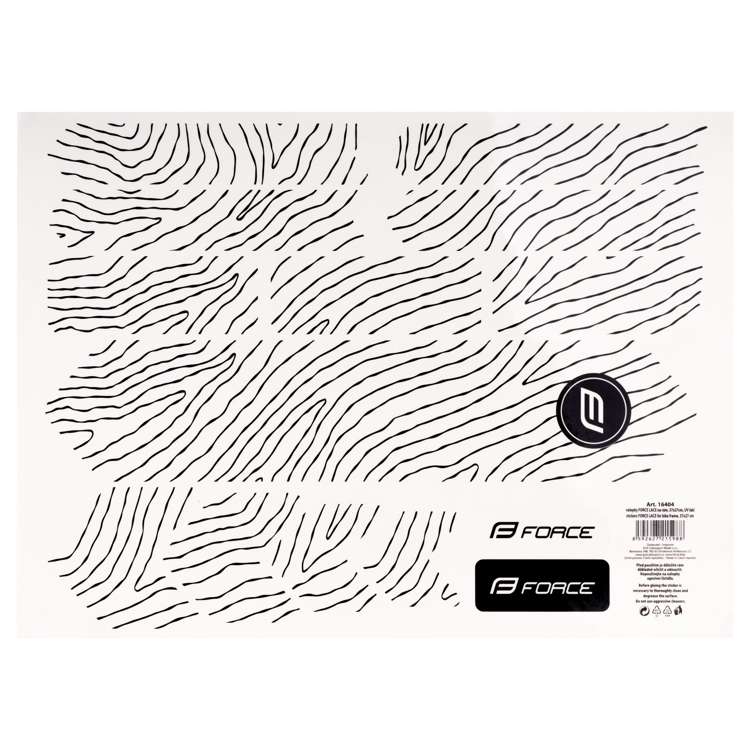 Stickere Force LACE pentru cadru, 37x27 cm
