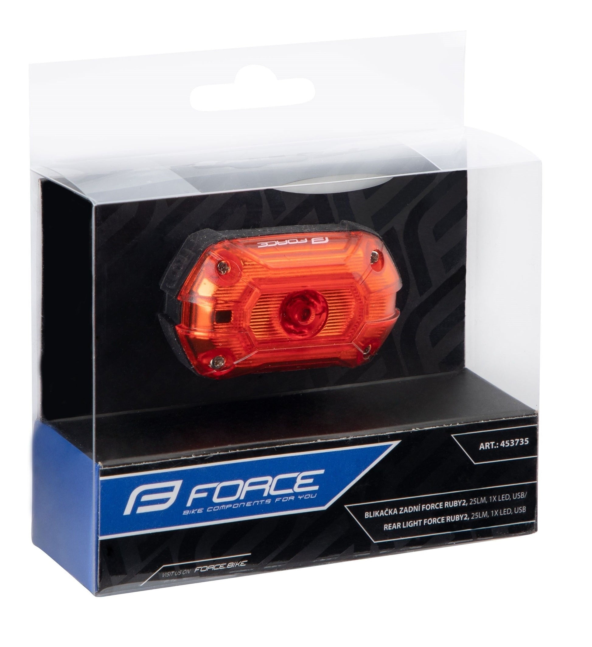 stop spate force ruby2 25lm 1x led usb 1
