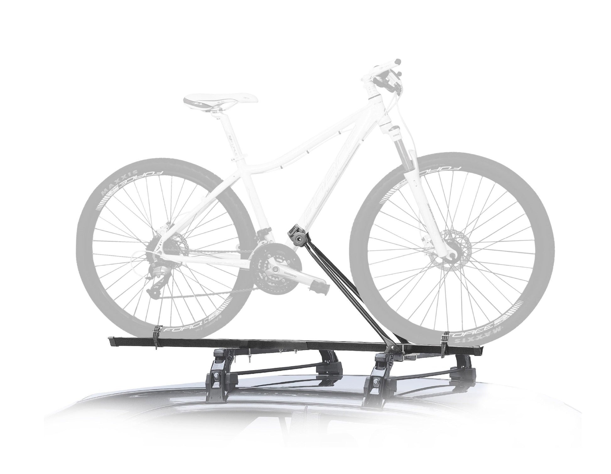 suport auto pentru bicicleta force tuv fe negru 1