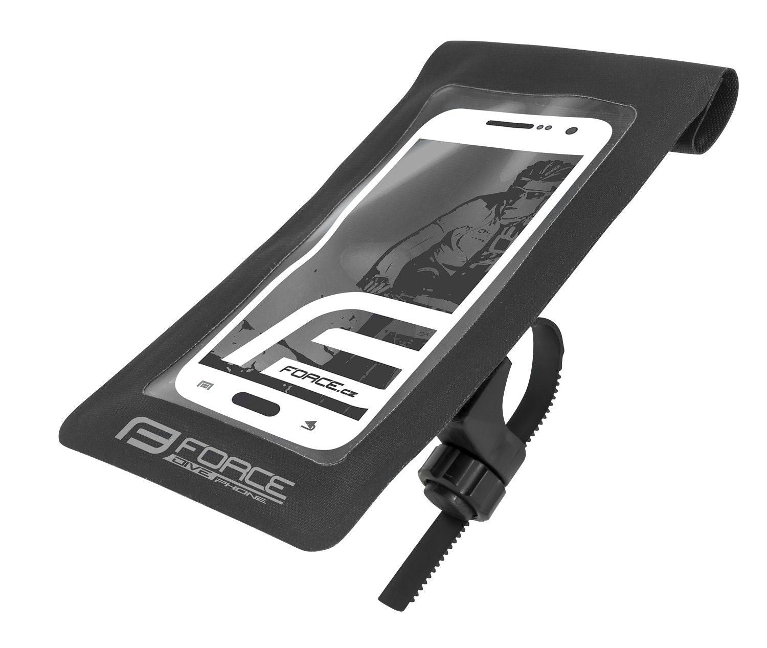 suport force dive pentru smartphone impermeabil negru