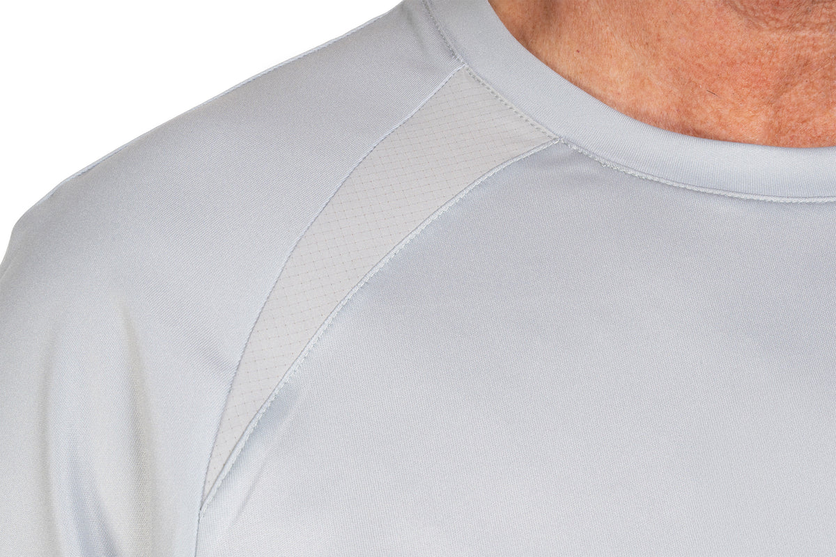 Tricou CUBE Round Neck Tech S/S Grey