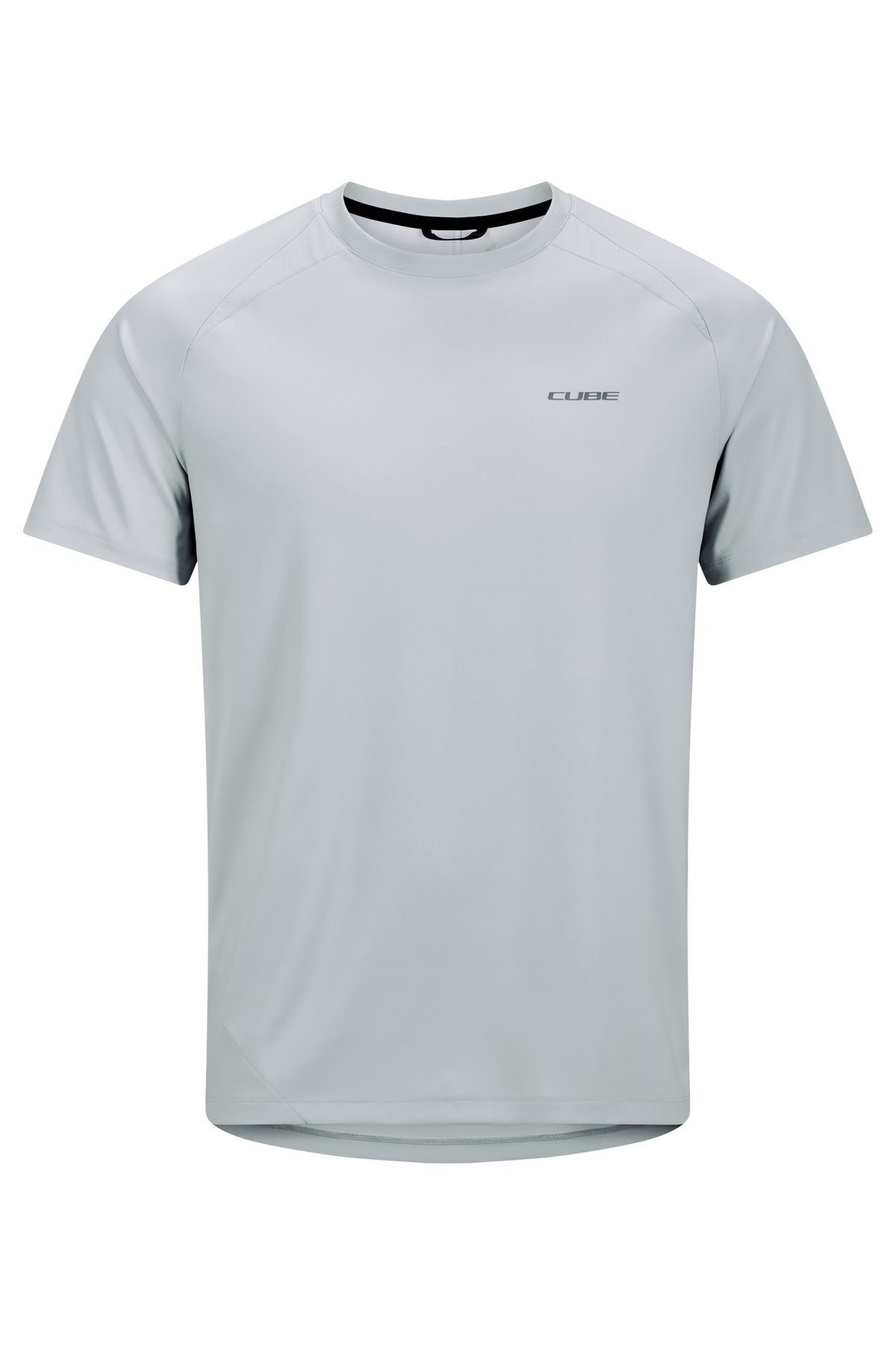 Tricou CUBE Round Neck Tech S/S Grey