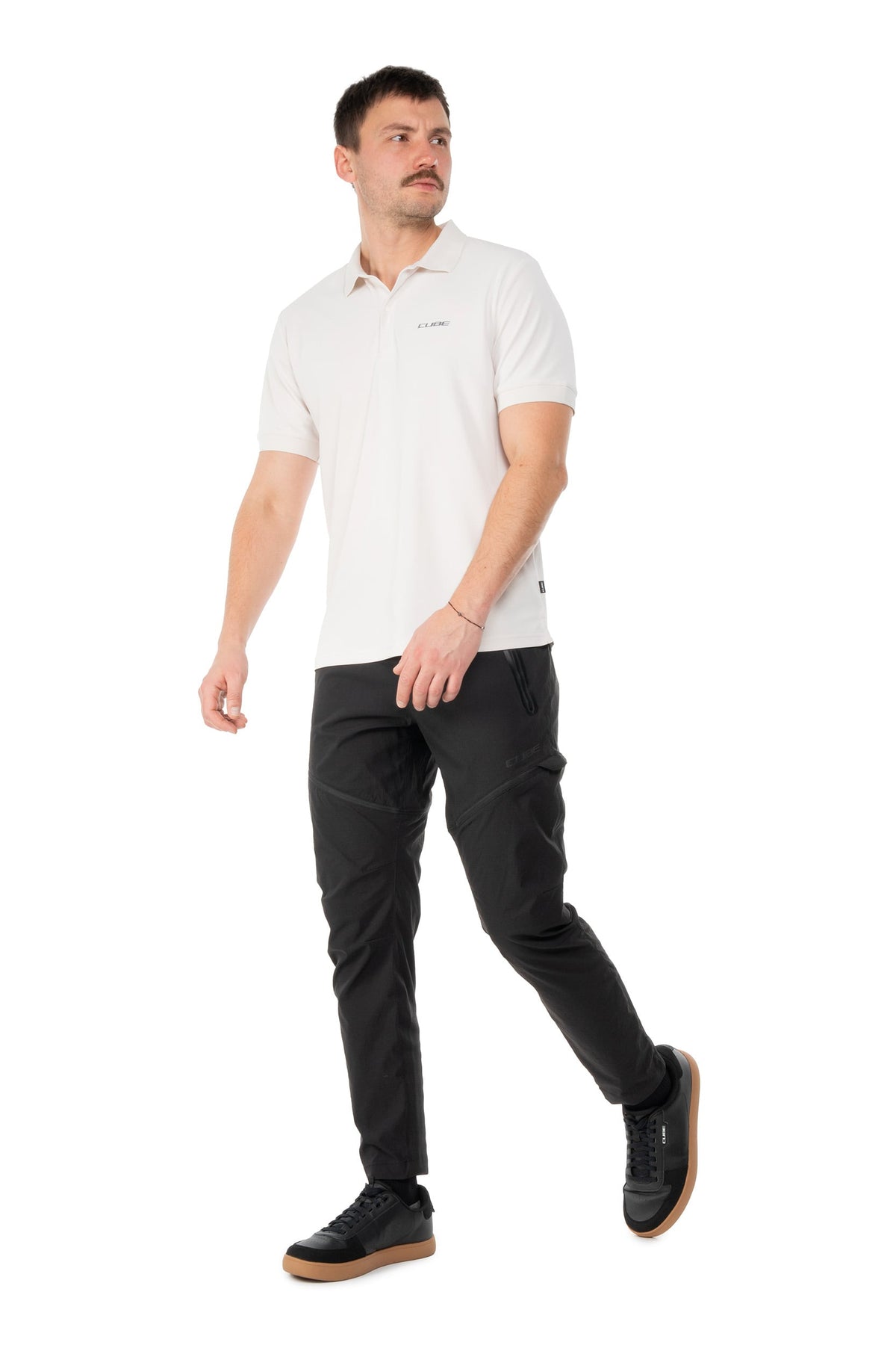 Tricou CUBE Tech Polo Sand