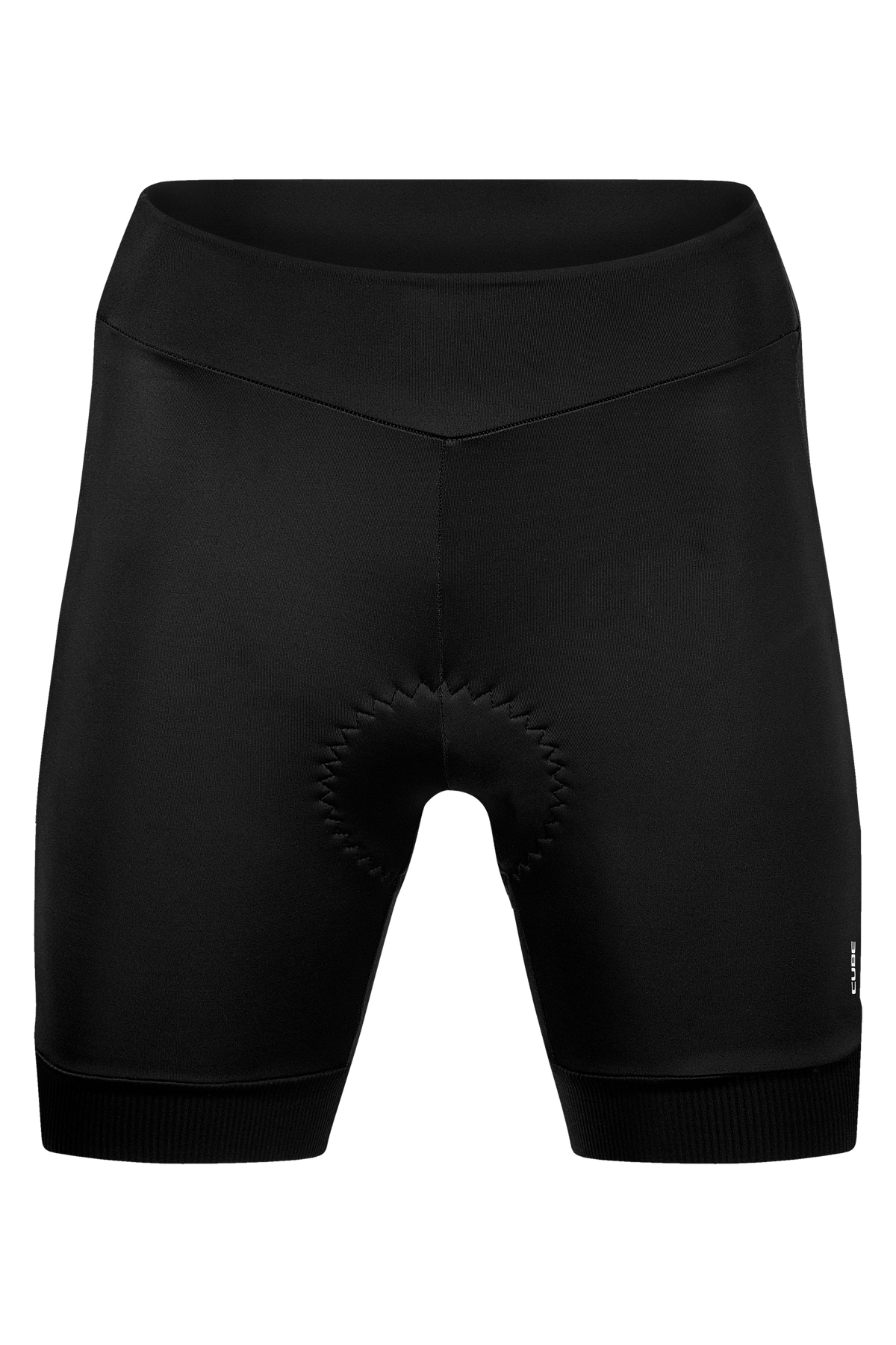 Pantaloni CUBE Blackline WS Cycle Shorts Black – față