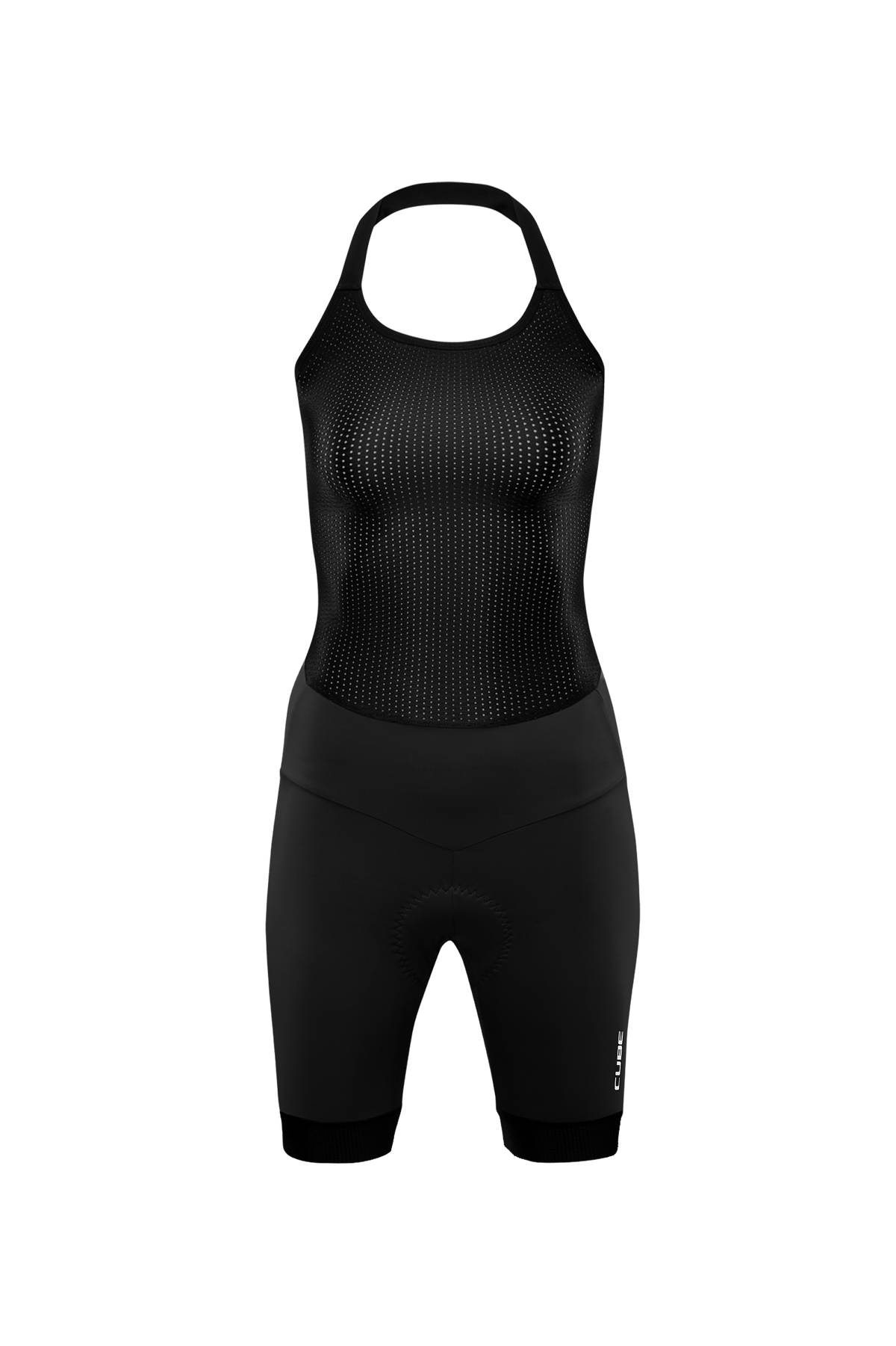 Pantaloni CUBE Road/XC WS Black – față