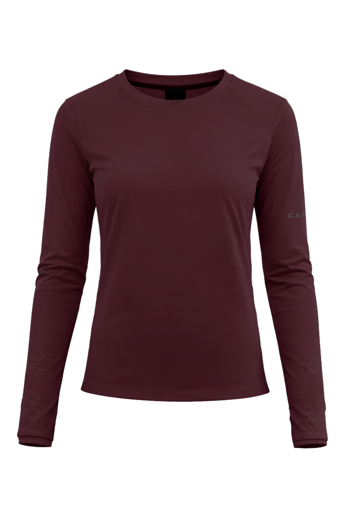 Bluză CUBE WS Functional Shirt L/S Bordeaux – față