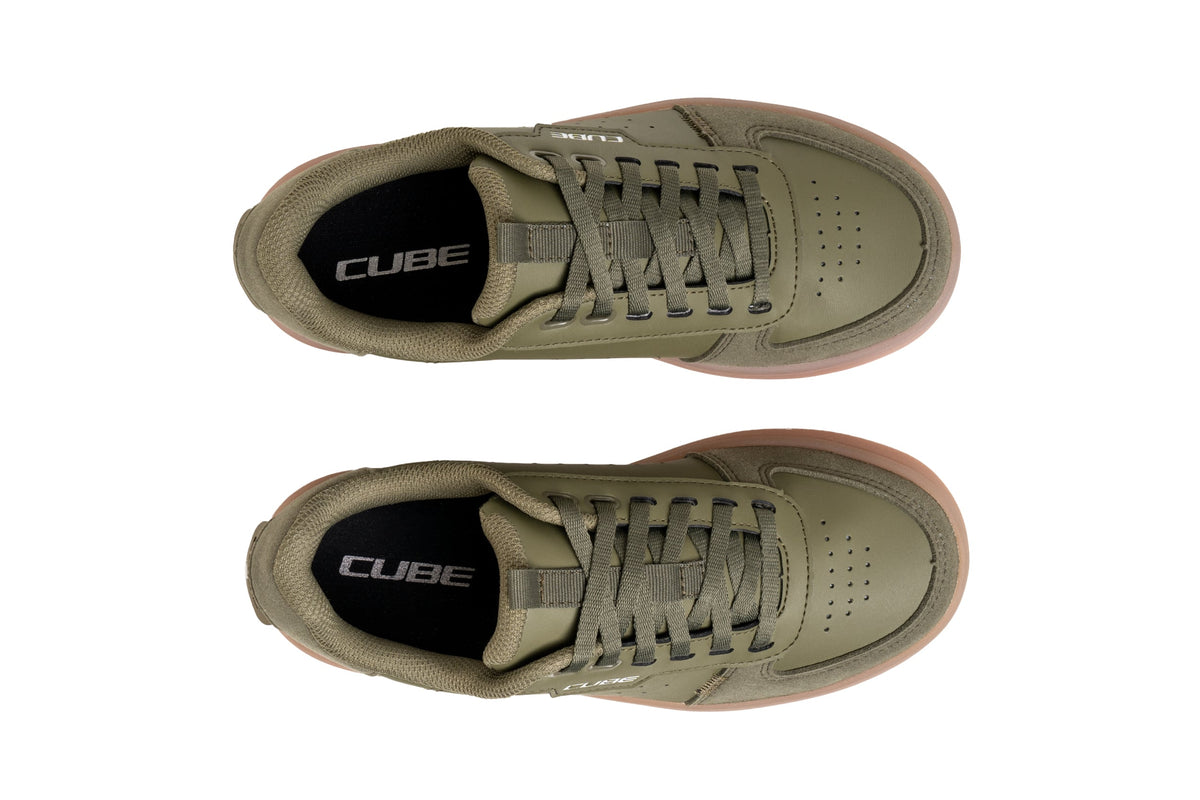 Pantofi ciclism CUBE Maze Rookie TM Reed Green
