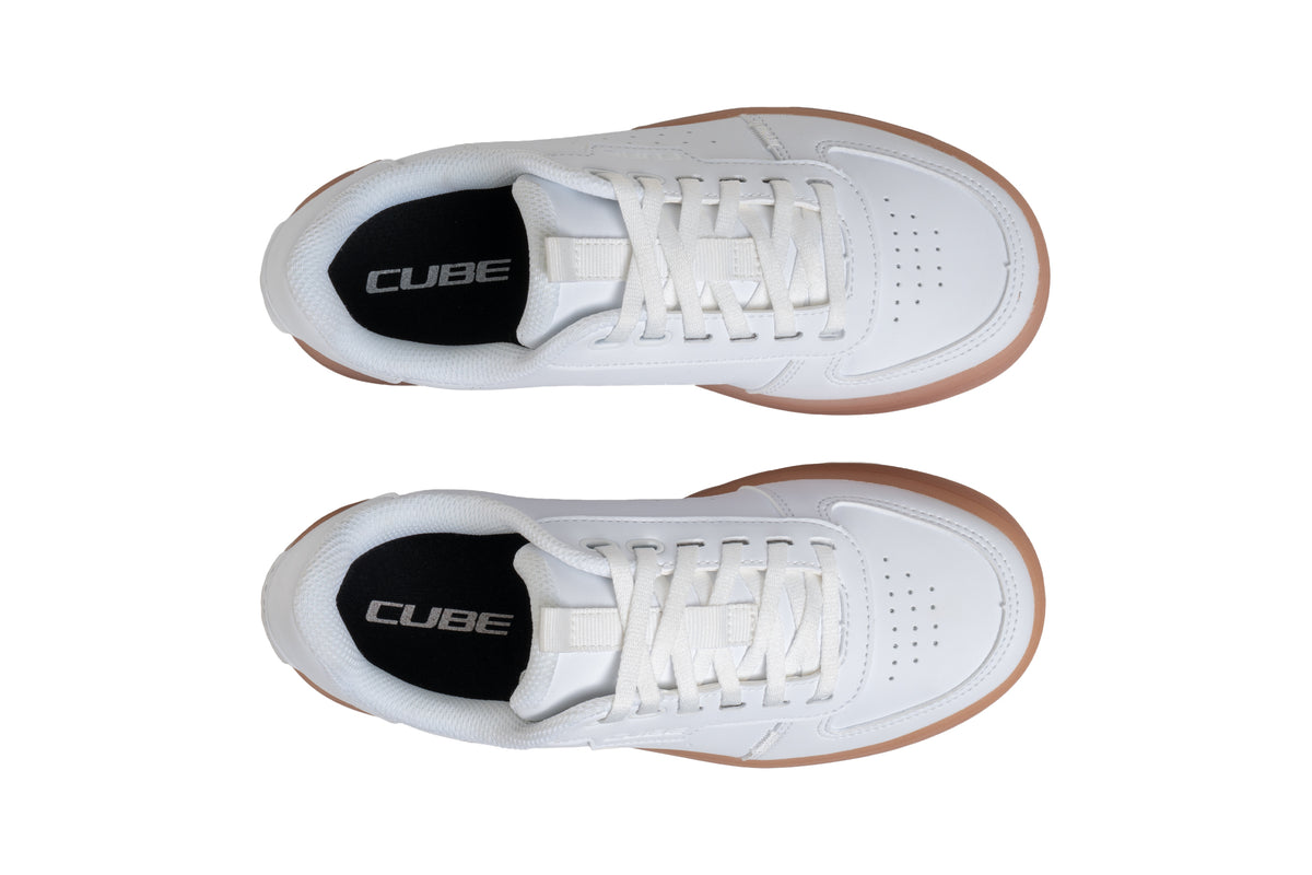 Pantofi ciclism CUBE Maze Rookie White