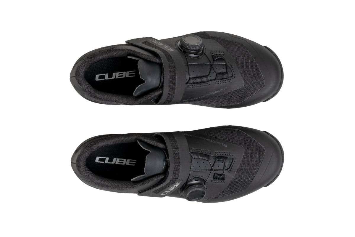 Pantofi ciclism CUBE Peak Rookie Black