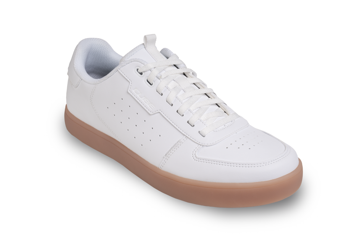 Pantofi ciclism CUBE Maze White