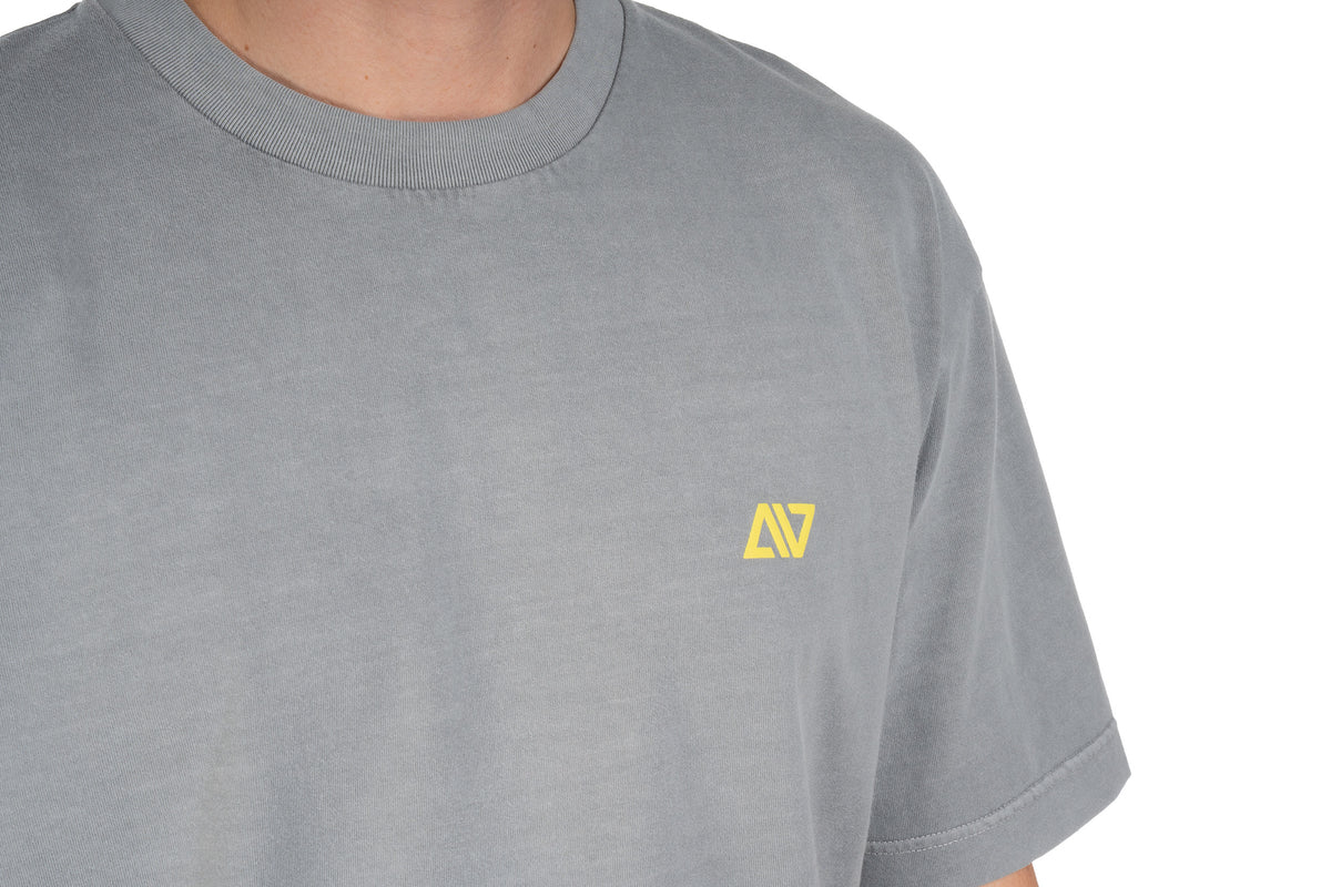 Tricou ACID Organic T-Shirt Dropshoulder Washed Grey