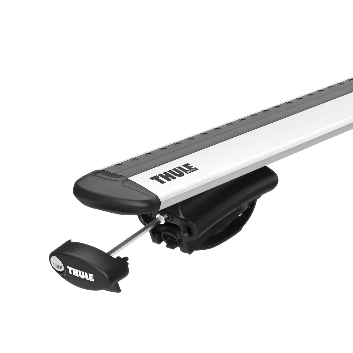 Capăt de bară WingBar Evo și picior Oversize Rail 710800 cu cheia de strângere