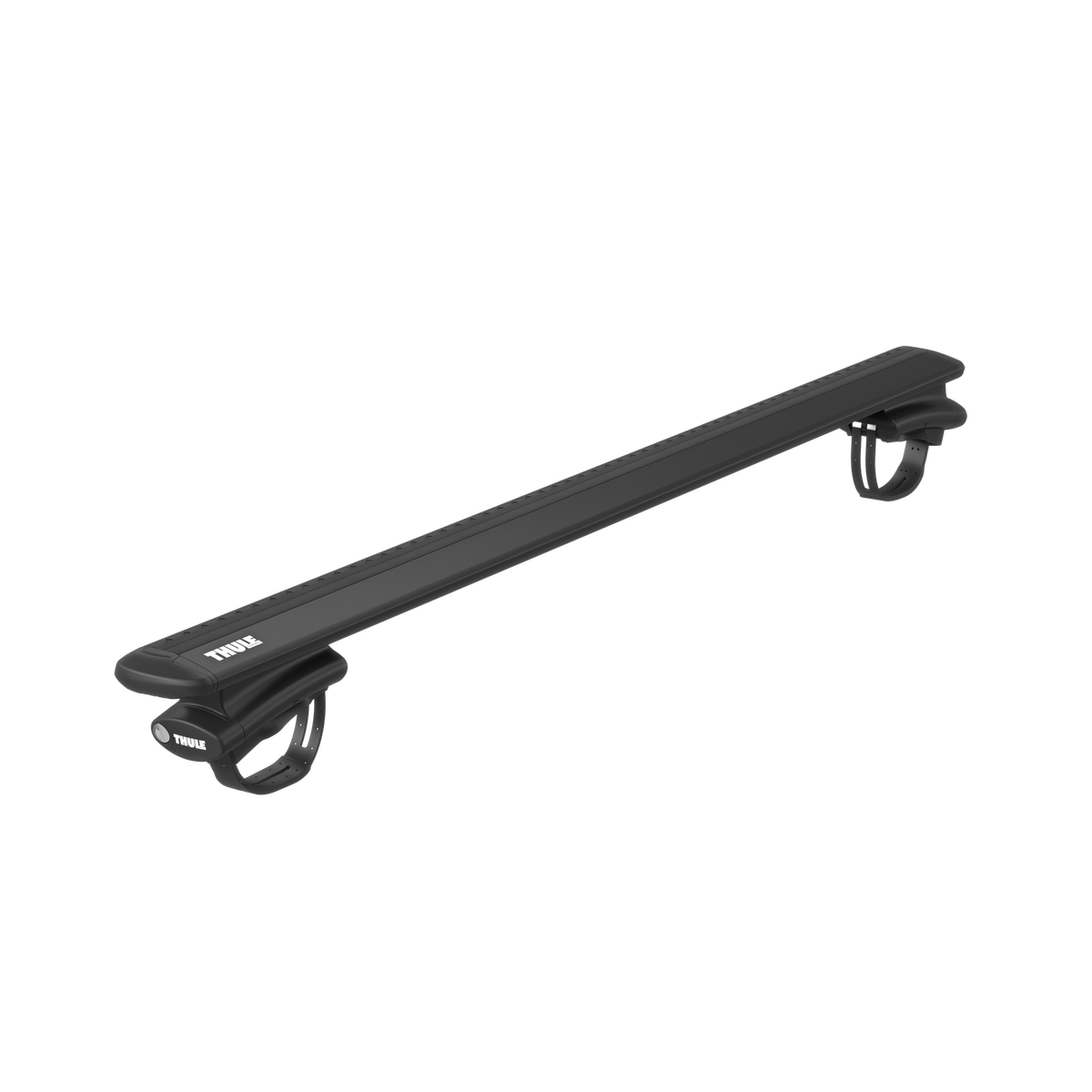Bare transversale Thule WingBar Evo negre cu picioare Oversize Rail 710800