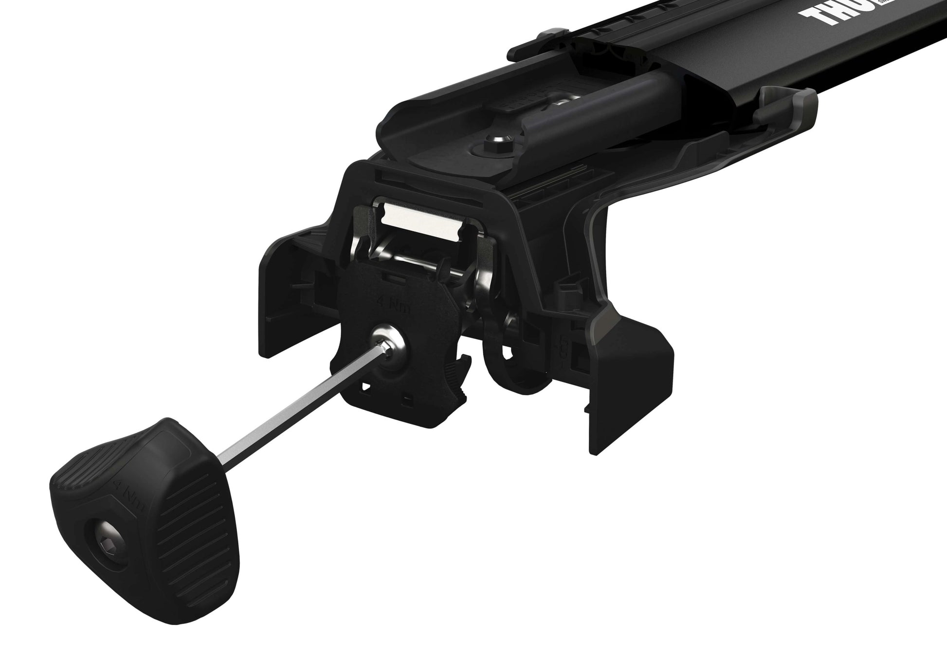 thule roof bars black wingbar fixpoint TU7207 05Z
