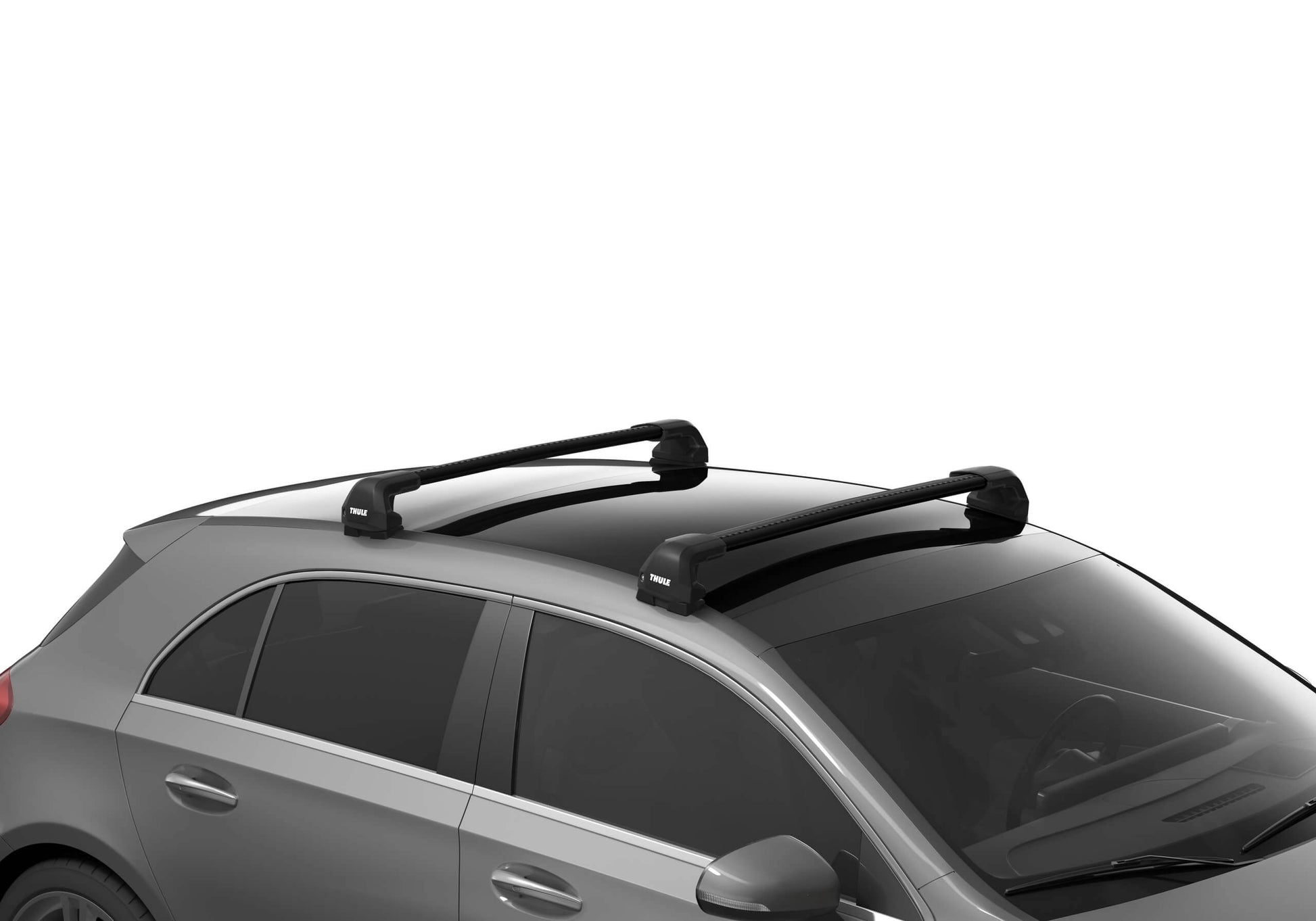 thule roof bars black wingbar fixpoint TU7207 06Z