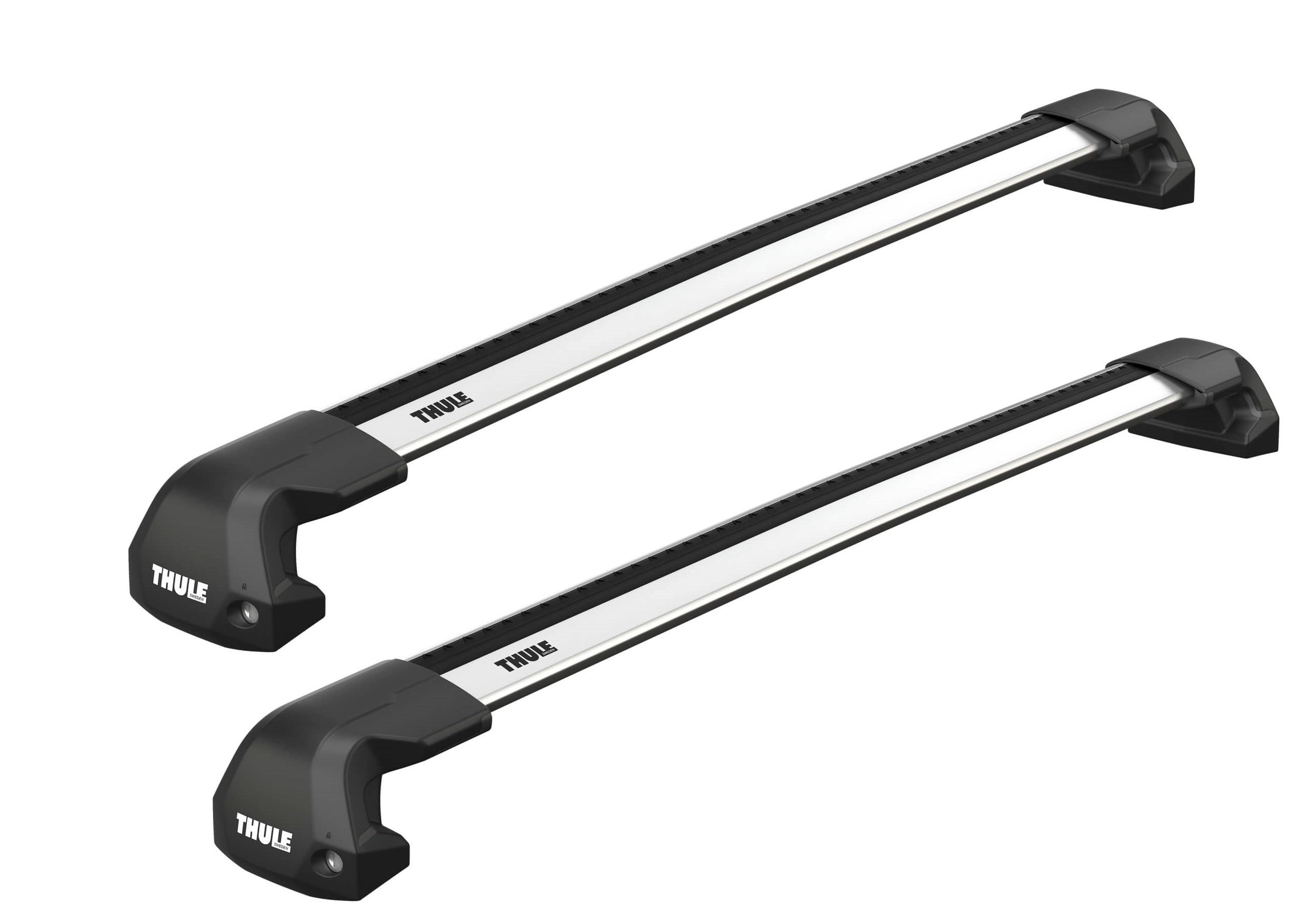 thule roof bars silver wingbar fixpoint TU7207 02Z