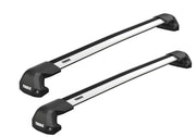 thule roof bars silver wingbar fixpoint TU7207 02Z